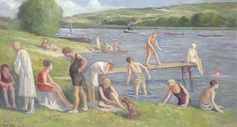 Bathers on the Banks of the Seine